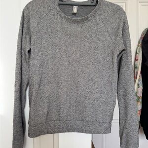 American Apparel Herringbone Light Crewneck Sweater